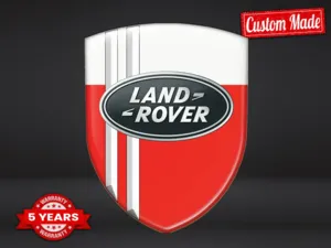 Land Rover Etichette Aziendali Adesivi Corse Premium Design
